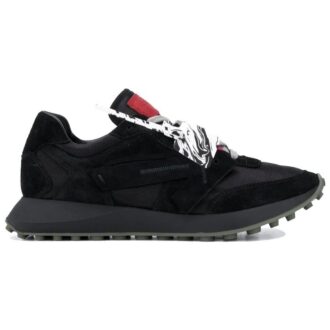 Male Off-White Arrow Sports Casual Shoes “Black White Red”