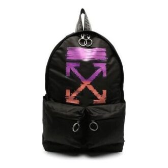 Marker Backpack “Black/Fuchsia”