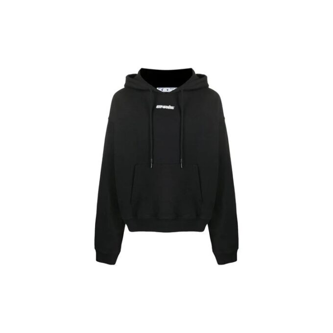 Marker Over Hoodie “Black”