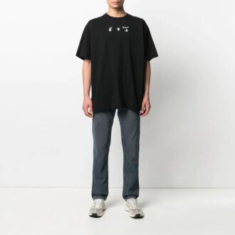 Marker Over Tee “Black/White”