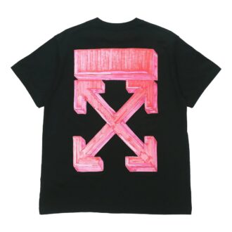 Marker Short-Sleeve Over Tee “Black/Red”