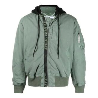 Men’ s SS21 Logo Jacket Green