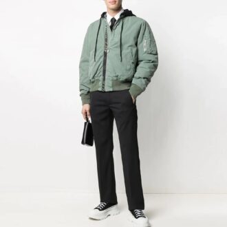 Men’ s SS21 Logo Jacket Green