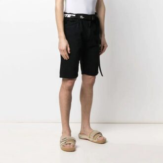 Men’ s SS21 Logo JeansShorts Black