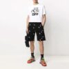 Men’ s SS21 Logo Print Short Skirt Black