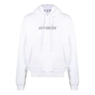 Men’ s SS21 Pascal Painting Logo Sweatshirt White
