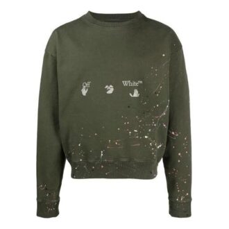 Men’ s SS21 Sports Sweatshirt Oversize Green