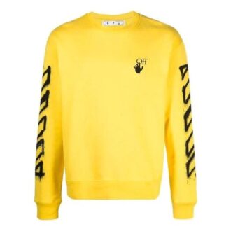Men’ s SS21 Sports Sweatshirt Yellow