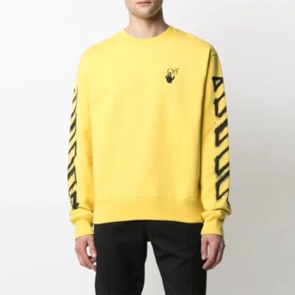 Men’ s SS21 Sports Sweatshirt Yellow