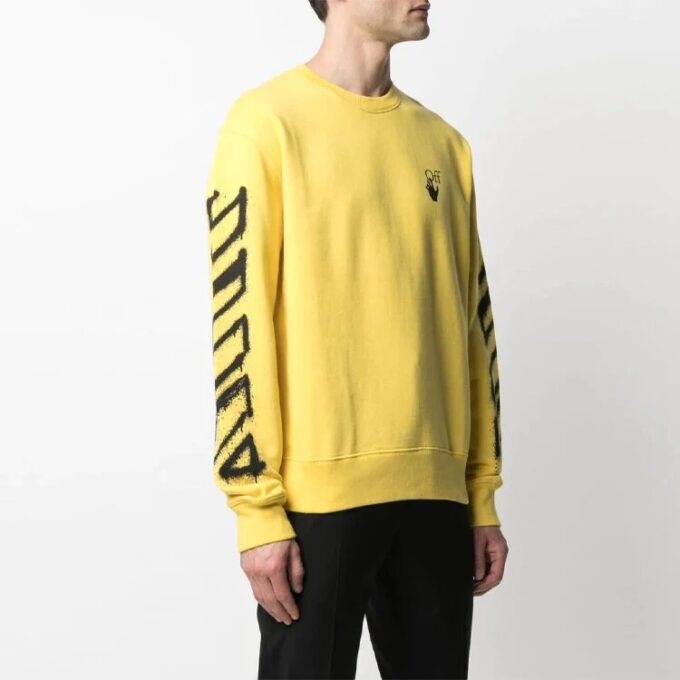 Men’ s SS21 Sports Sweatshirt Yellow