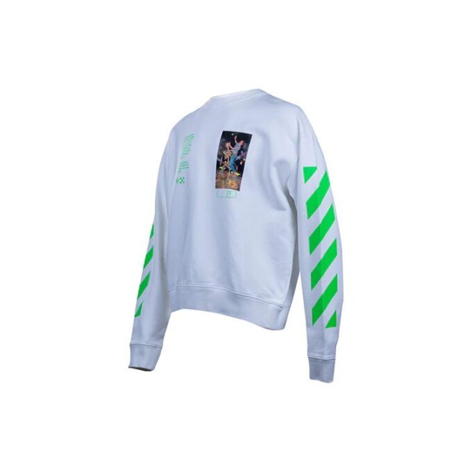 Men’ s Sweatshirt Oversize White