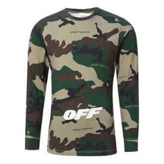 Mens Camouflage Cotton Long Sleeve