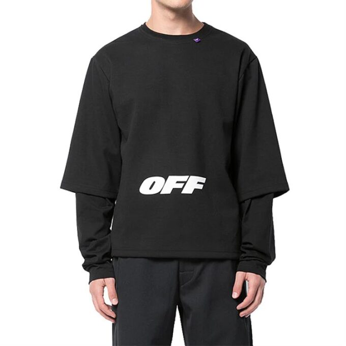Mens Cotton Long Sleeve Sweatshirt