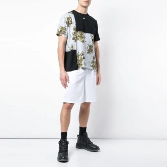Mens Diagonal Stencil 99 Logo Mesh