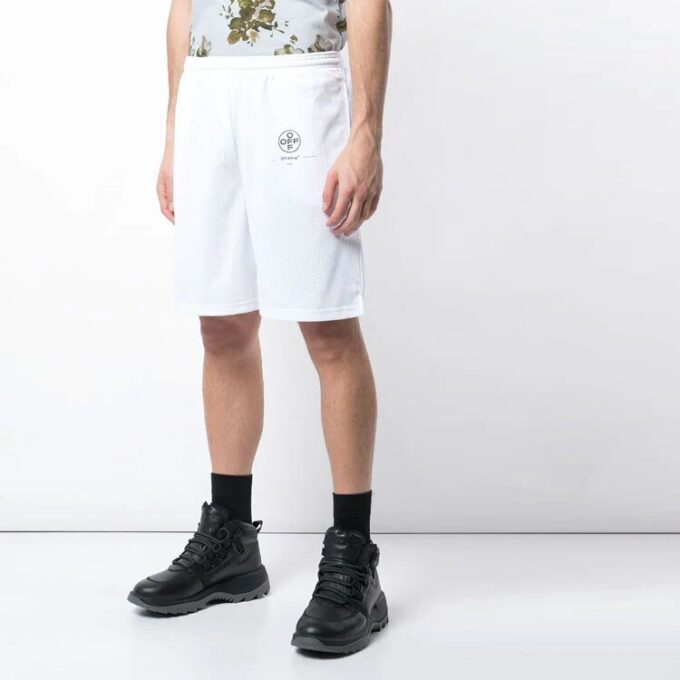 Mens Diagonal Stencil 99 Logo Mesh