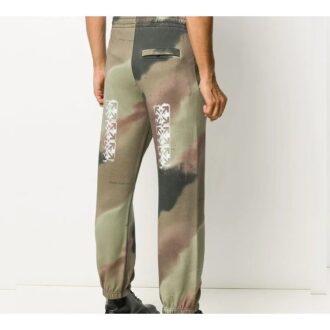 Mens Fw20 Camouflage-print Track Pants