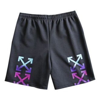Mens Gradient Arrows Sketch Mesh