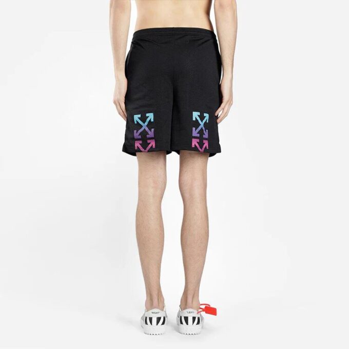 Mens Gradient Arrows Sketch Mesh