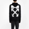Mens Medal Back Arrows Sketch Cotton Zipper Normal Fit