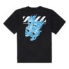 Mens Skeleton Print Short Sleeve Oversized