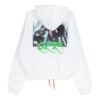 MENS Spray Blurred Oversized White