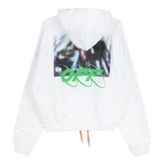 MENS Spray Blurred Oversized White