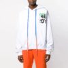 MENS Spray Blurred Oversized White