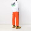 MENS Spray Blurred Oversized White