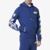 MENS SS19 Spilt Logo Slim Hoody Blue