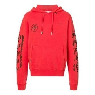 MENS SS19 Virgil Abloh Diag Stencil Red