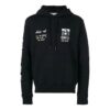 MENS SS19 Virgil Abloh Mona Lisa Hooded Sweatshirt Black
