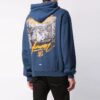 MENS Summer Over Popover Hoody Blue