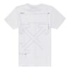 MENS Unfinished Logo Short Sleeve White