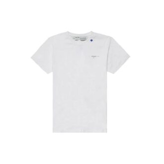 MENS Unfinished Logo Short Sleeve White