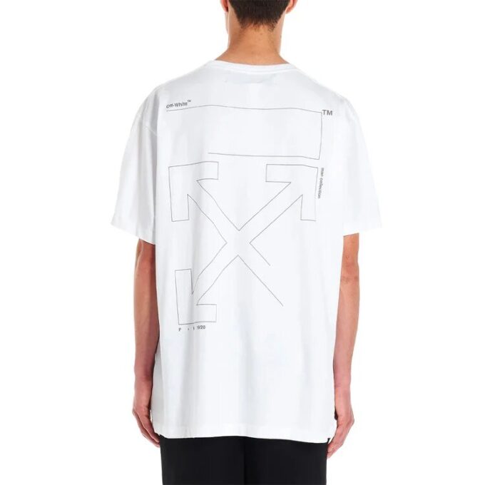MENS Unfinished Logo Short Sleeve White