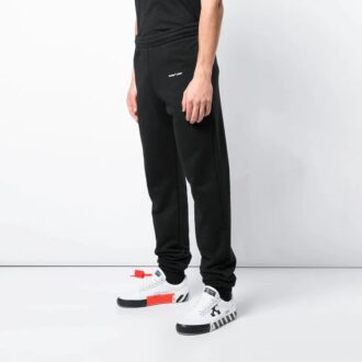 MENS Virgil Abloh Logo Sweatpants Black