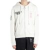 MENS Virgil Abloh Zipped Hoodie White