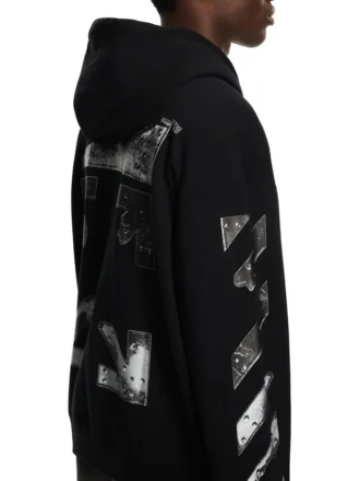 Metal Arrow Skate Zip Hoodie