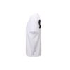 Minimalistic Back Alphabet Logo Short Sleeve Version White