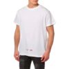 Minimalistic Back Alphabet Logo Short Sleeve Version White
