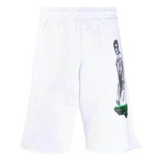 Mirko Logo Applique Shorts Men’ s White