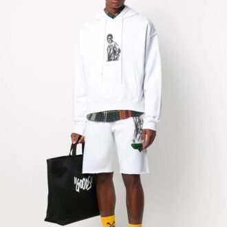 Mirko Logo Applique Shorts Men’ s White