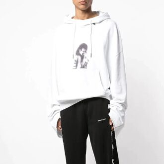 MJ Pattern Printing Loose White