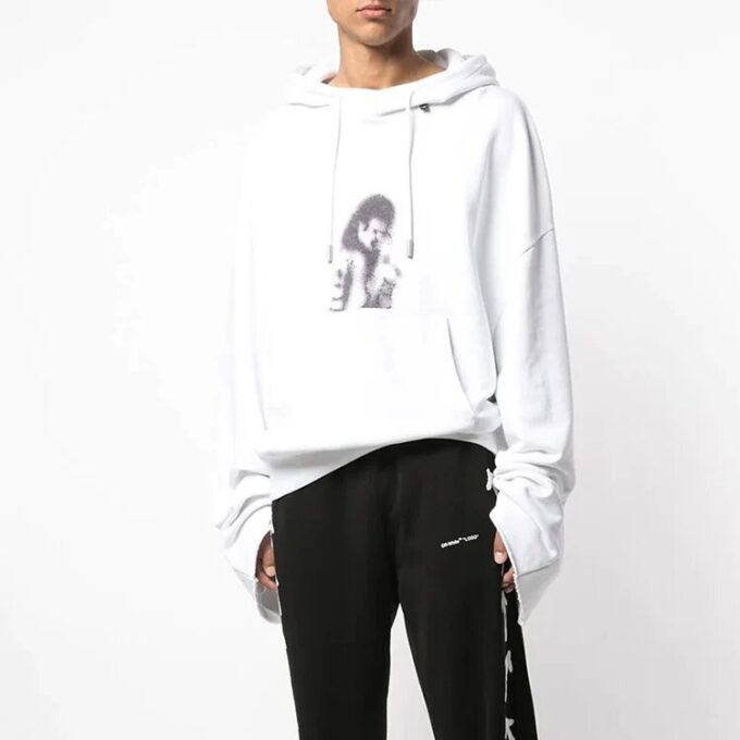 MJ Pattern Printing Loose White