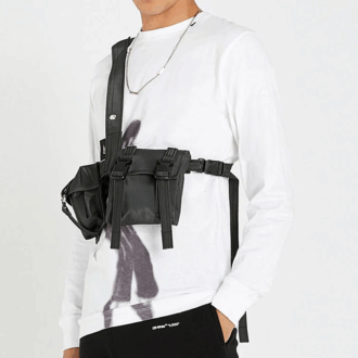 MJ Printing Long Sleeves Loose White