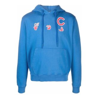 Mlb Chicago Cubs Cotton Jersey Hoodie “Blue”