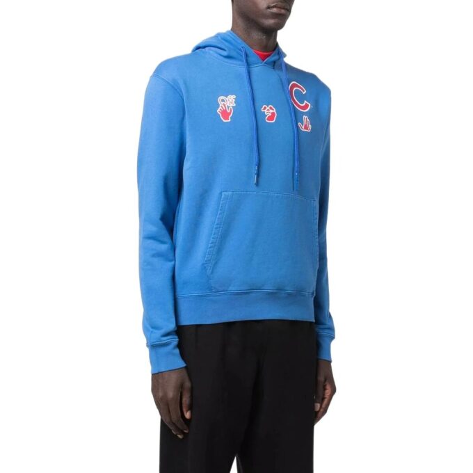 Mlb Chicago Cubs Cotton Jersey Hoodie “Blue”