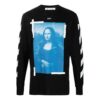 Mona Lisa Long-Sleeve T-Shirt “Black”