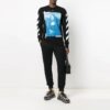 Mona Lisa Long-Sleeve T-Shirt “Black”