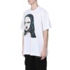 Mona Lisa Printing Large Short Sleeve White